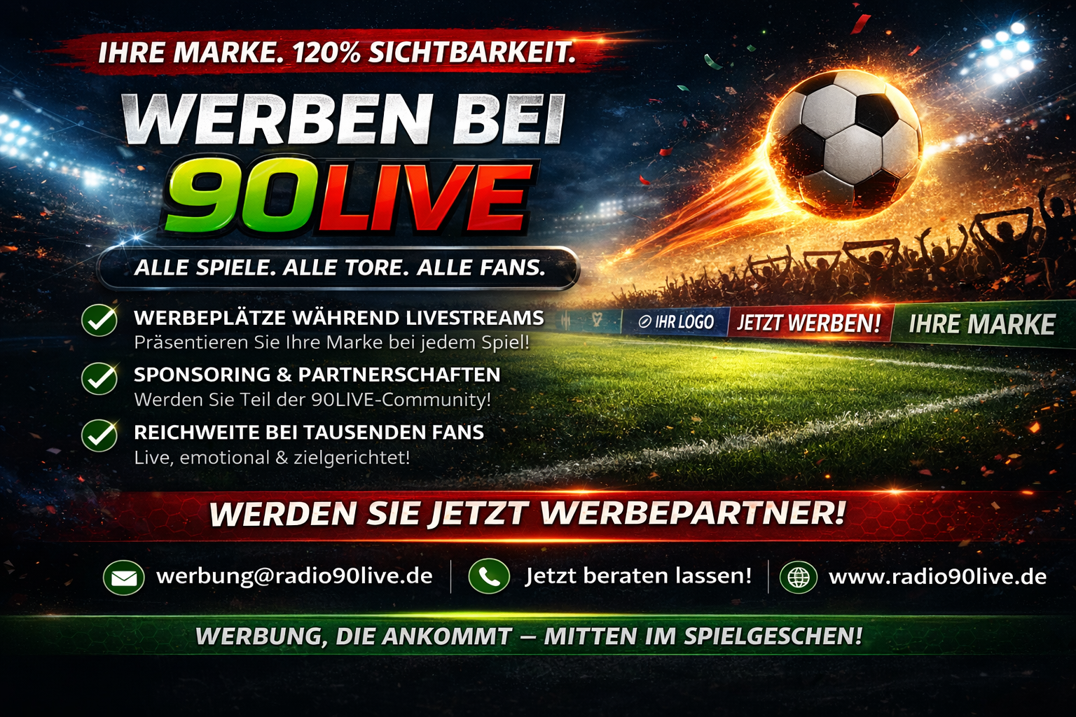 Ihre Marke. Unsere Reichweite.